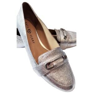 Katy Perry The Pinz Slippers Metallic Flats Women's Size 10